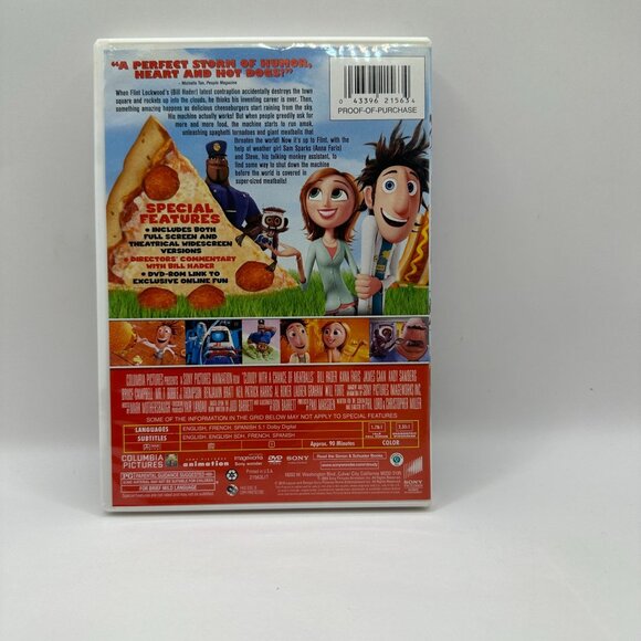 Cloudy With A Chance Of Meatballs DVD - Picture 2 of 3